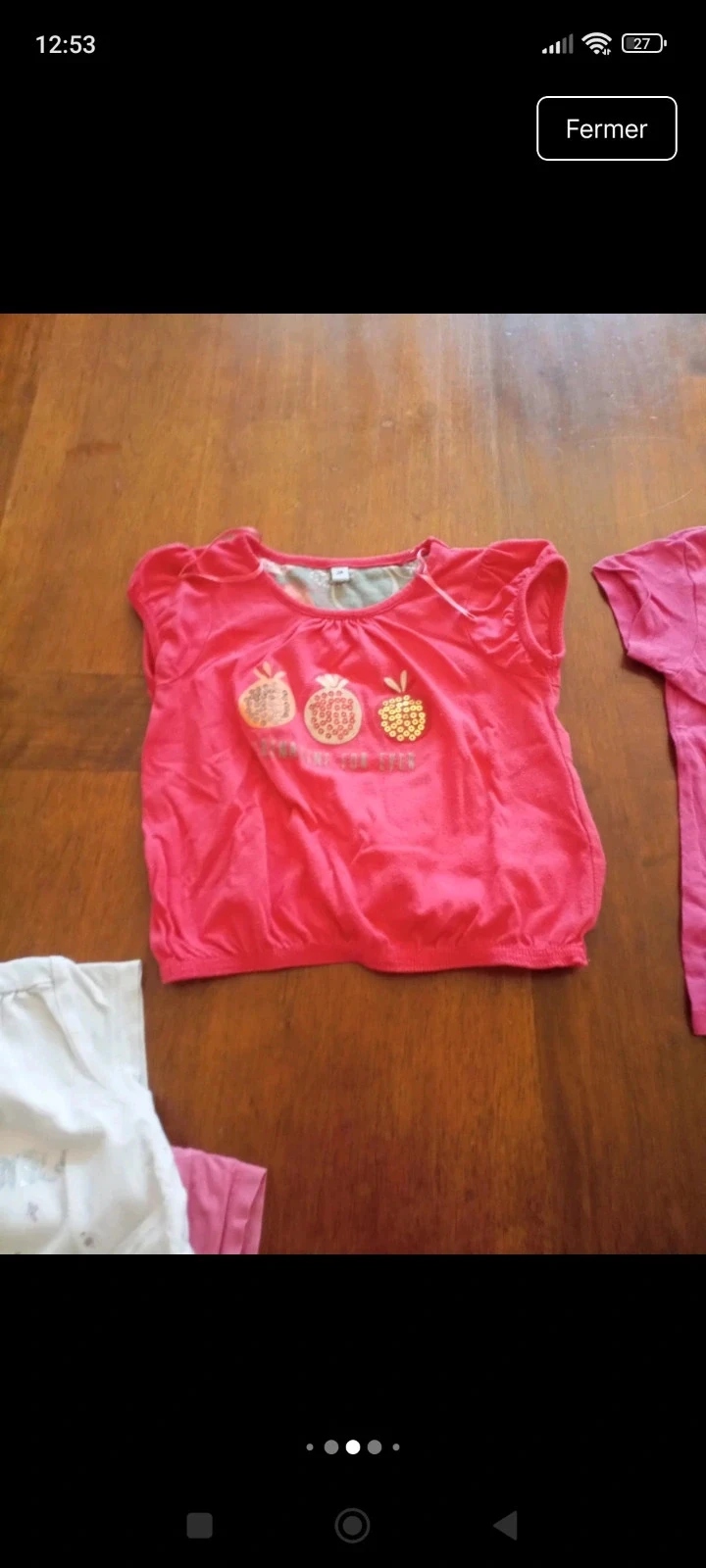 Lot de 8 t-shirts mangas curtas 3 anos menina – photo 5